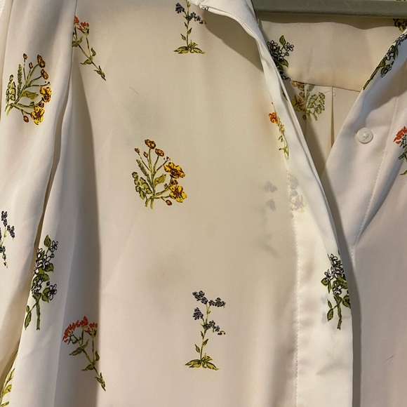 Blouse with floral print - Picture 2 of 2